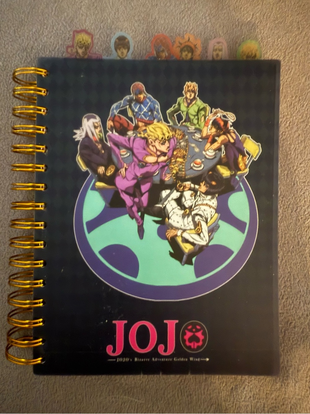 JOJO’s Bizarre Adventure Spiral Notebook / Journal Anime Cover
